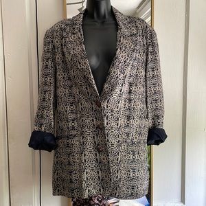 Vintage Breckenridge Silk Blazer